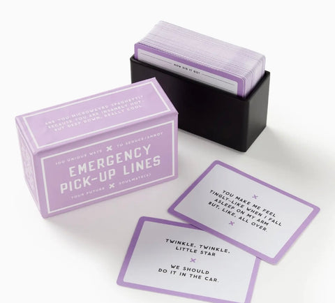 Brass Monkey Emergency Pick-Up Lines Card Set