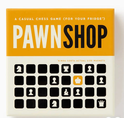 Coffee Table Games-Brass Monkey Pawn Shop Magnetic Fridge Game