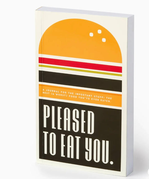 Coffee Table Games-Brass Monkey Pleased To Eat You Food Journal