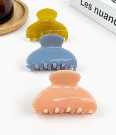 Retro Semi-Circle Simple Hair Clip - Options
