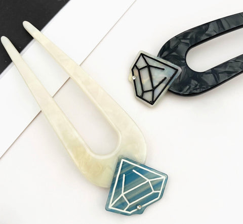 Diamond Hair Stick/ Pin-options