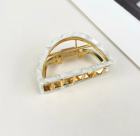 Half circle Hair claw Clip-options