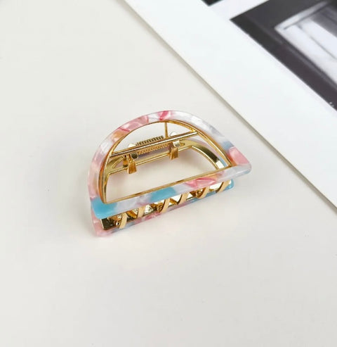 Half circle Hair claw Clip-options