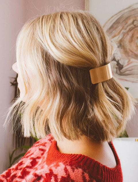 Brushed Bronze Bar Clip