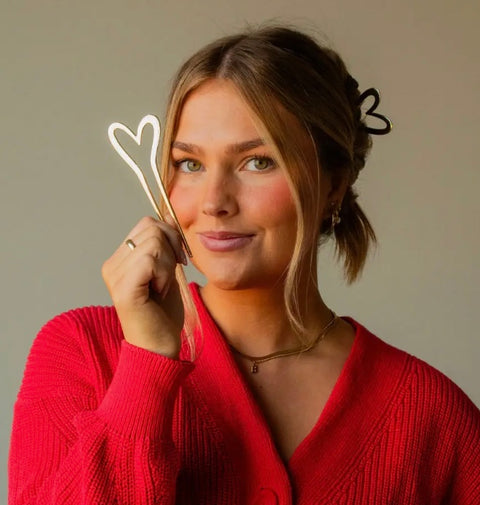 Heart Shaped Hair Pin
