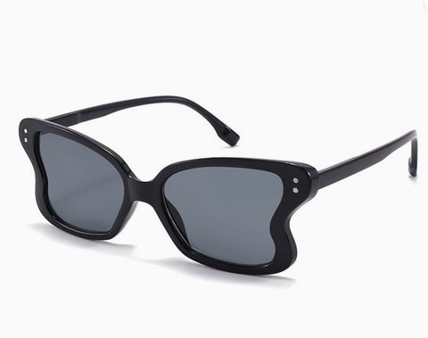 Butterfly Framed Contrast Sunglasses -options
