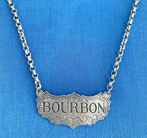 Bourbon Liquor Tag
