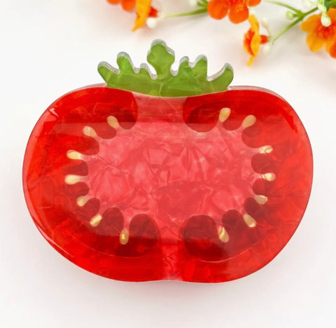 Half Tomato Claw Clip