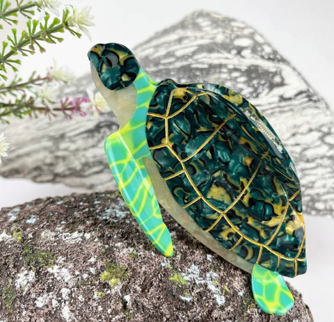 Ocean Turtle Hair Claw Clip - options