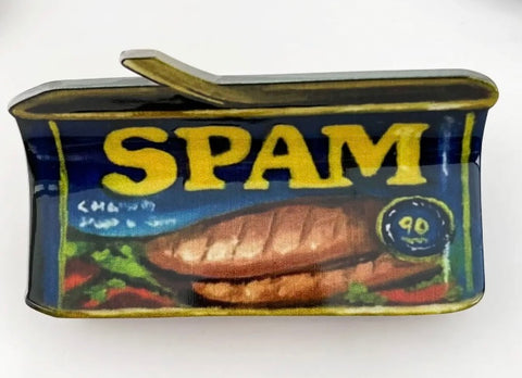 Spam Can Hair Claw Clip Novelty Food