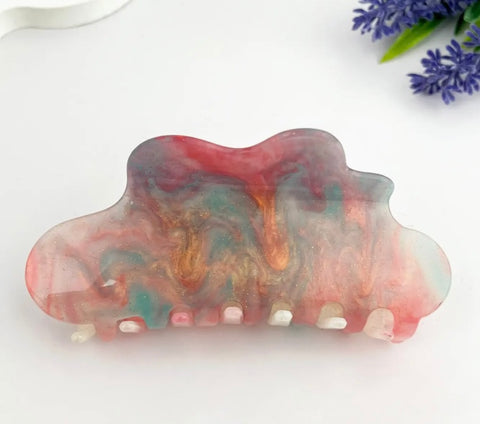 Sparkling Starry Sky Cloud Hair Claw Clip