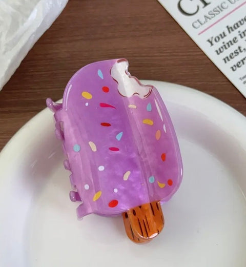 Summer Fruit Popsicle Ice Pop Hair Claw-options