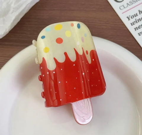 Summer Fruit Popsicle Ice Pop Hair Claw-options