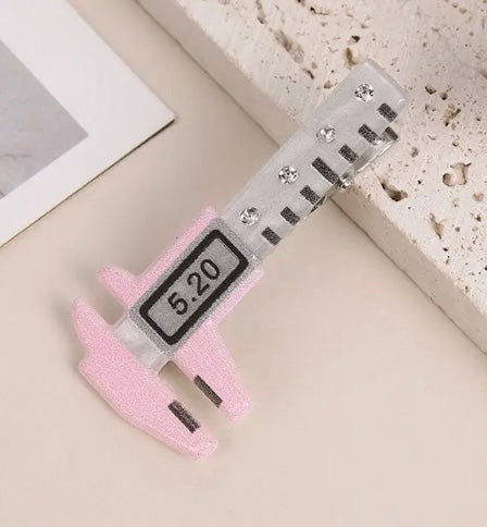Whimsical Tool - Inspired Hair Claw, Cute Side Clip -options