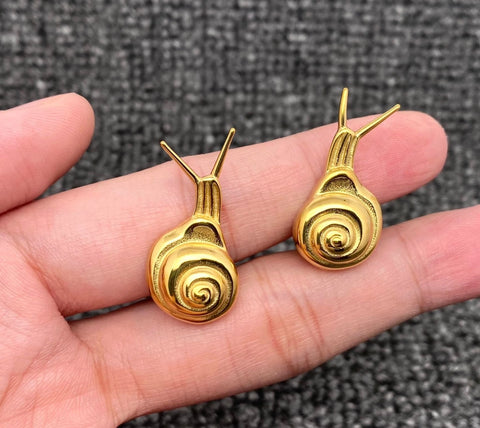 Snail Stud Earrings