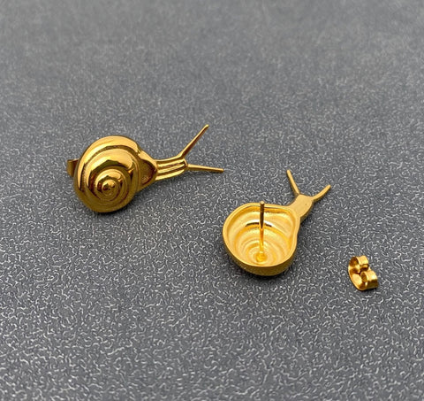 Snail Stud Earrings