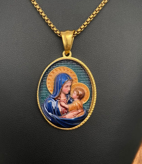 God Bless You Charm Necklace