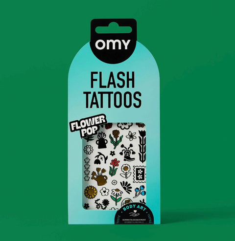Flash Tattoo Pack - Flower Power