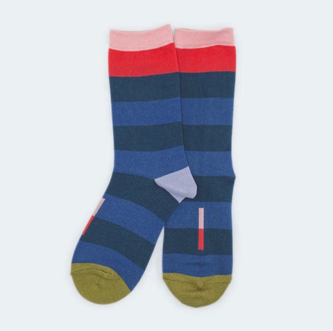 Style Amplifier Socks-Marina Blue