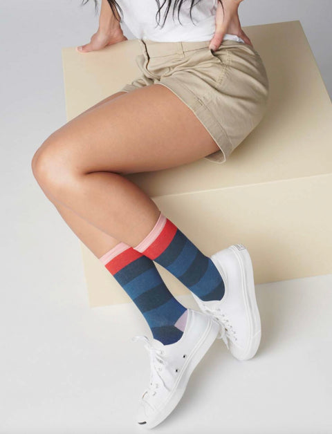 Style Amplifier Socks-Marina Blue