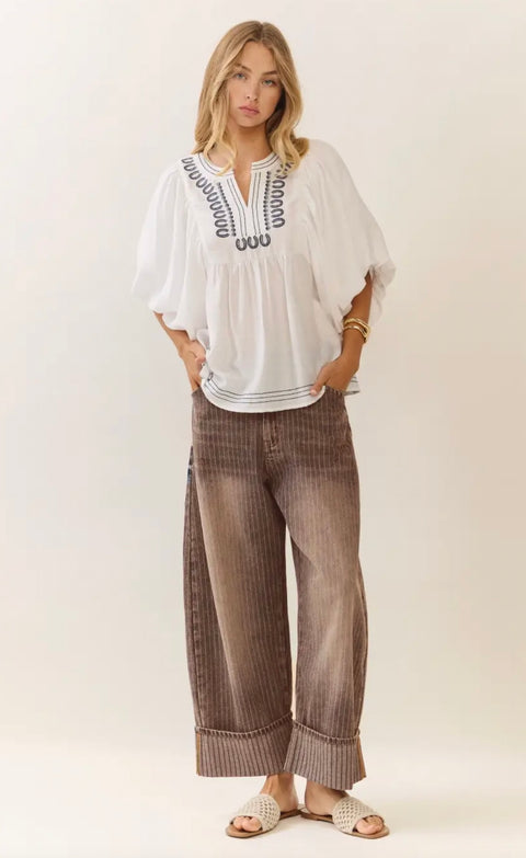 The Striped Barrel Carpenter Pants