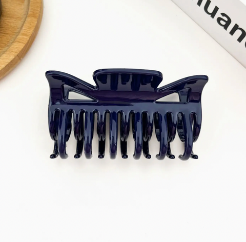 Cat-Ear Cutout Simple Hair Claw Clip