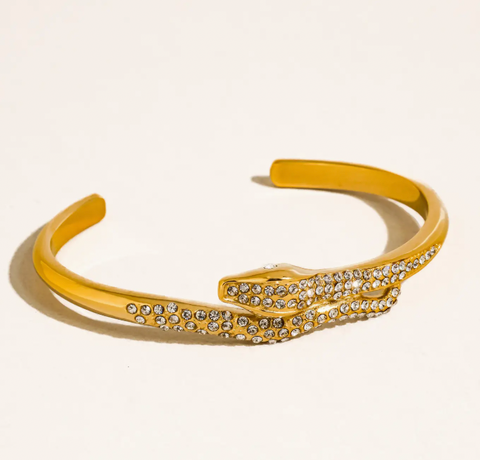 Serpent Bracelet 18K Gold