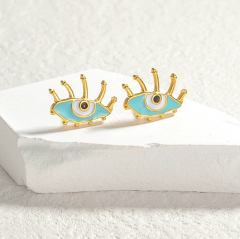 Eye Stud Earrings