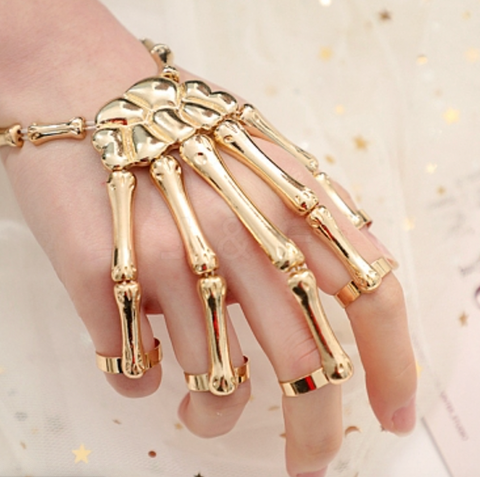 Skeleton Hand Jewelry/ Rings