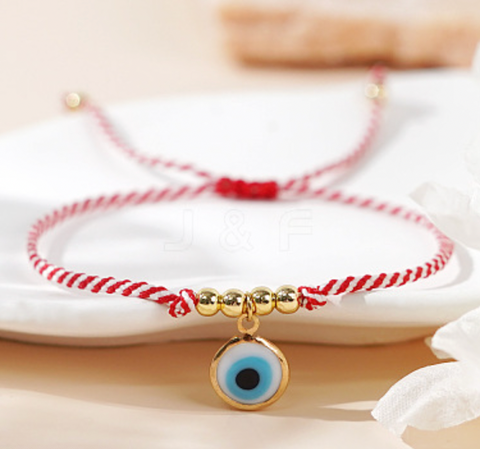 Evil Eye Cord Bracelet