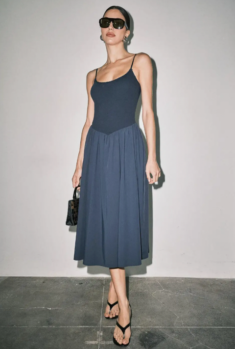 Chloe Contrast Maxi Dress