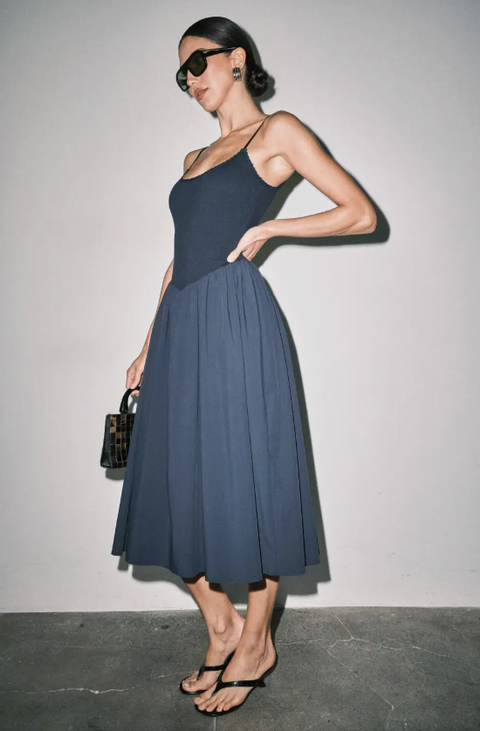 Chloe Contrast Maxi Dress