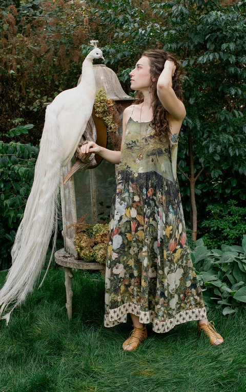 Dream in Flowers Bohéme Long Maxi Slip Dress