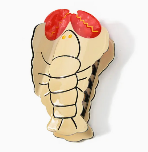 Cartoon Lobster Hair Clip