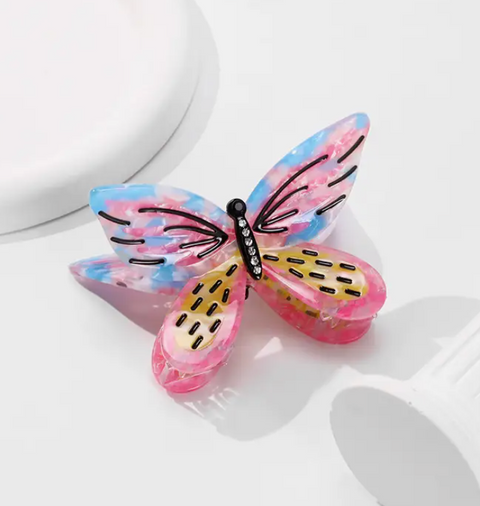 Colorful Butterfly Hair Clip