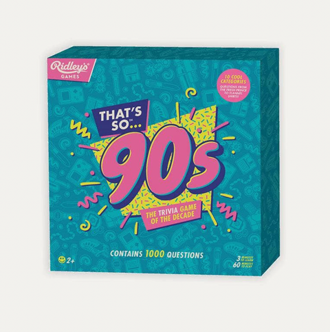 Coffee Table Games-That's So 90s Quiz