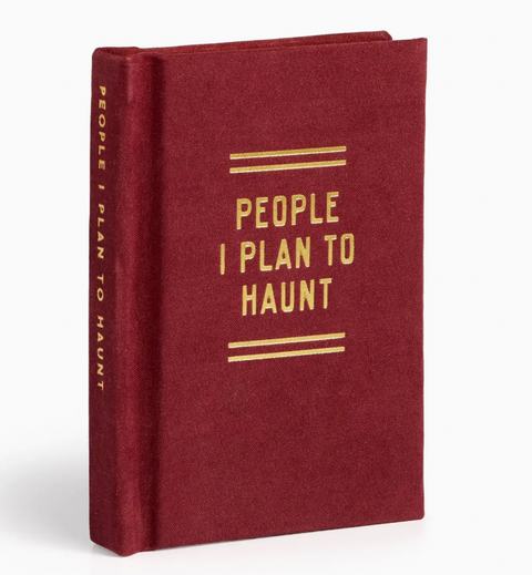 Brass Monkey Tiny Diary-Brass Monkey People I Plan To Haunt