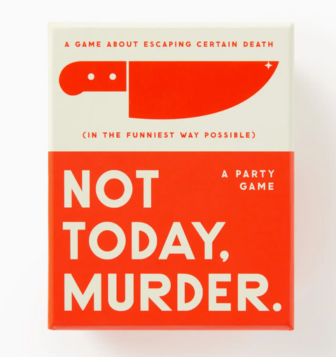 Coffee Table Games-Brass Monkey Not Today, Murder Game