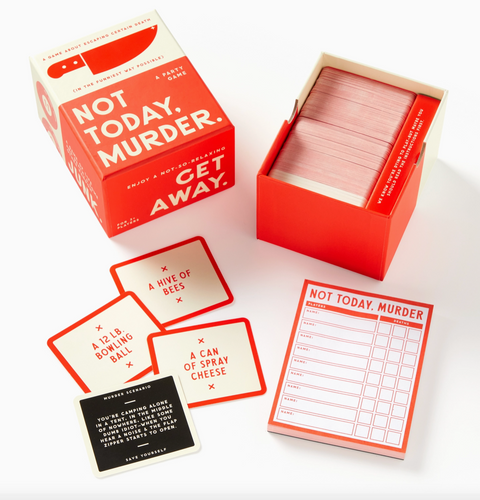 Coffee Table Games-Brass Monkey Not Today, Murder Game