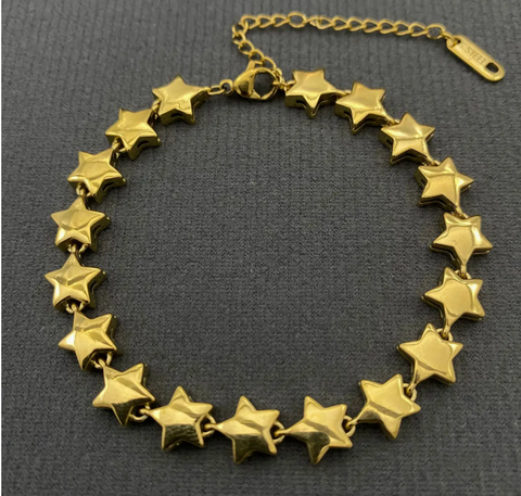 Star Linked Bracelet