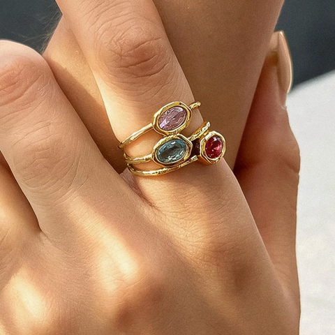 Beaufay Vintage Gemstone Ring