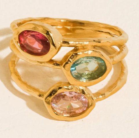 Beaufay Vintage Gemstone Ring
