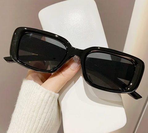 Retro Square Frame Sunglasses