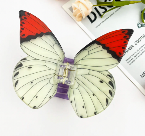 Butterfly Hair Claw Clip