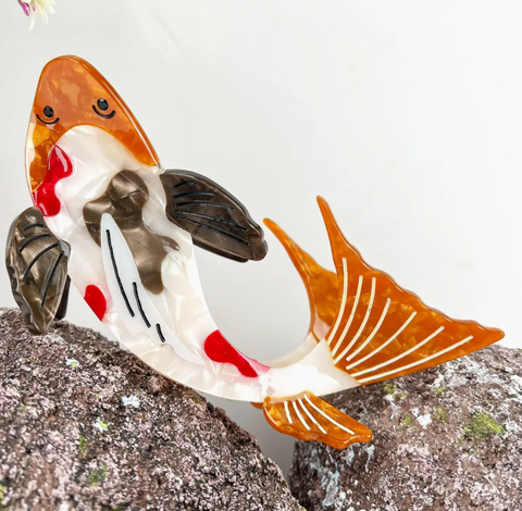 Koi Fish Hair Clip