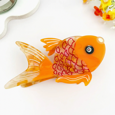 Goldfish Hair Claw Clip