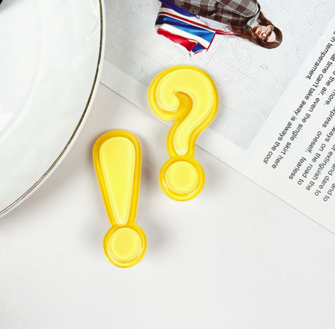 Question Mark Duckbill Clip