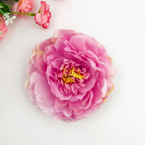 Peony Flower Barrette