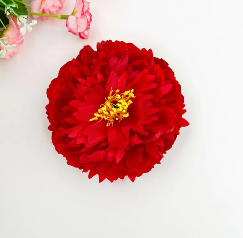 Peony Flower Barrette