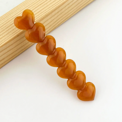 Sweet Hearts Duckbill Clip